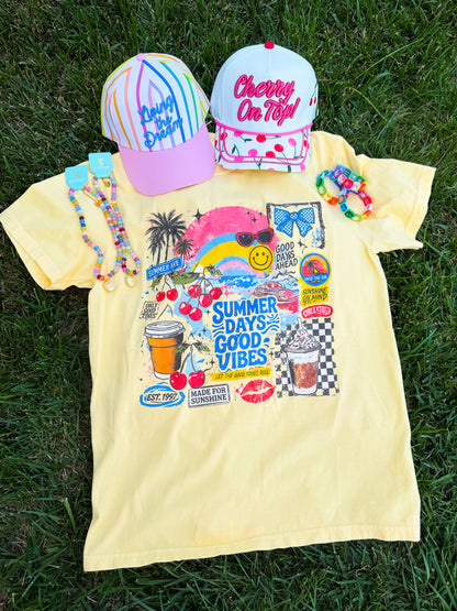 Summer Days Graphic Tee💛