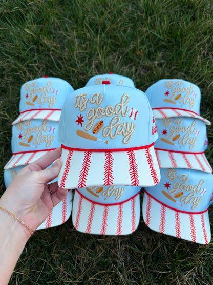 It’s A Good Day Baseball Trucker Hat