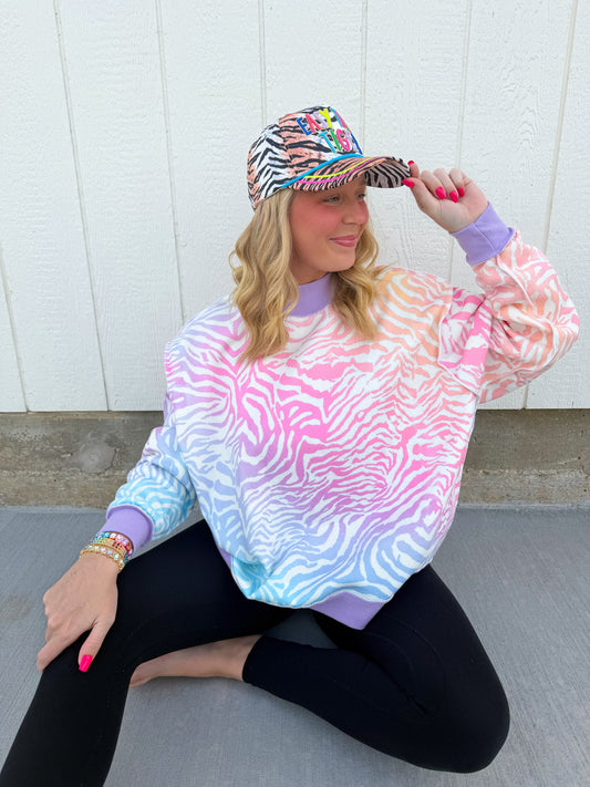 Have Fun Reversible Mockneck💜
