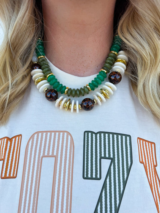 Wildly Chic Necklace🤎