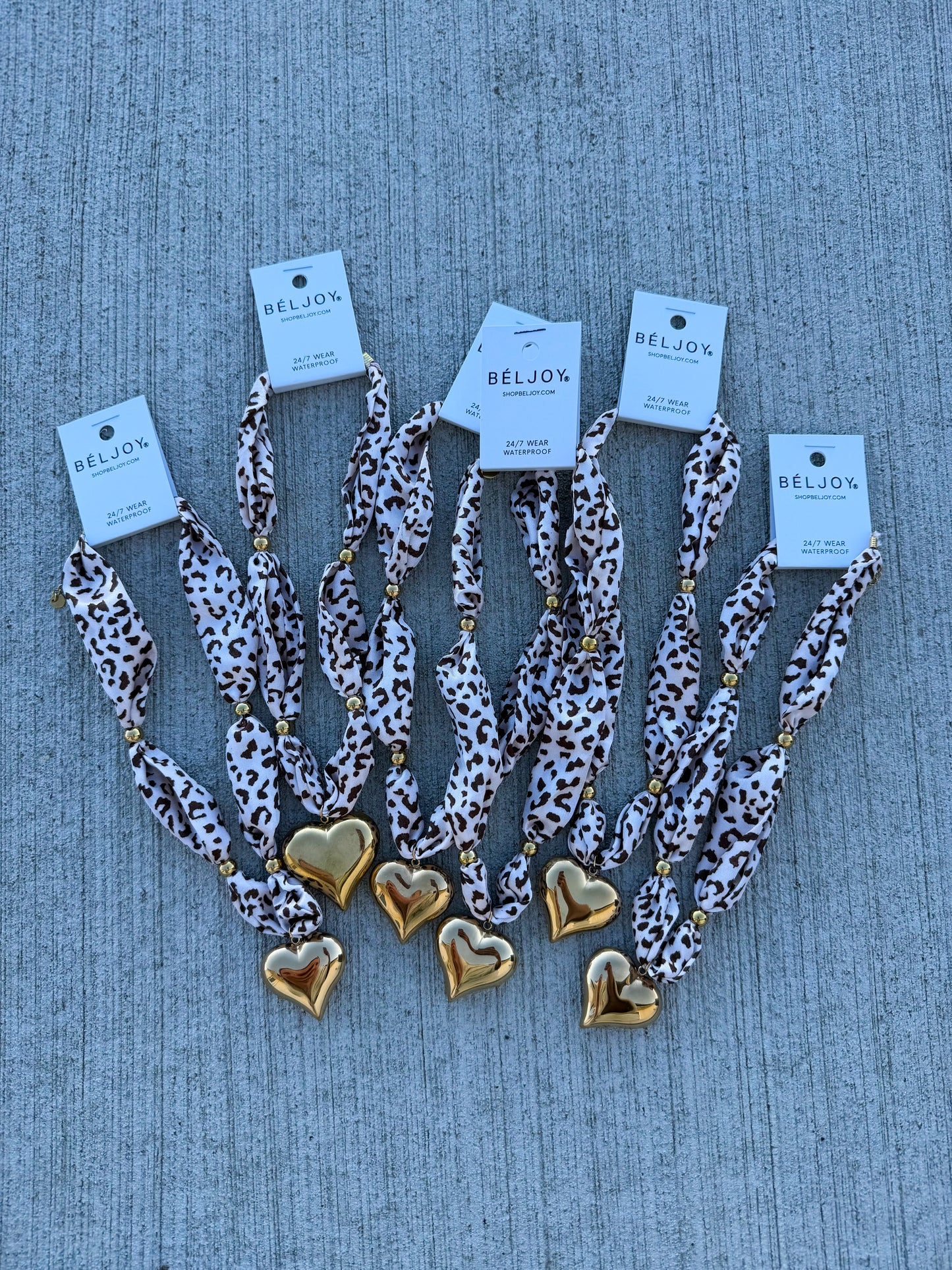 Leopard Scarf Necklace