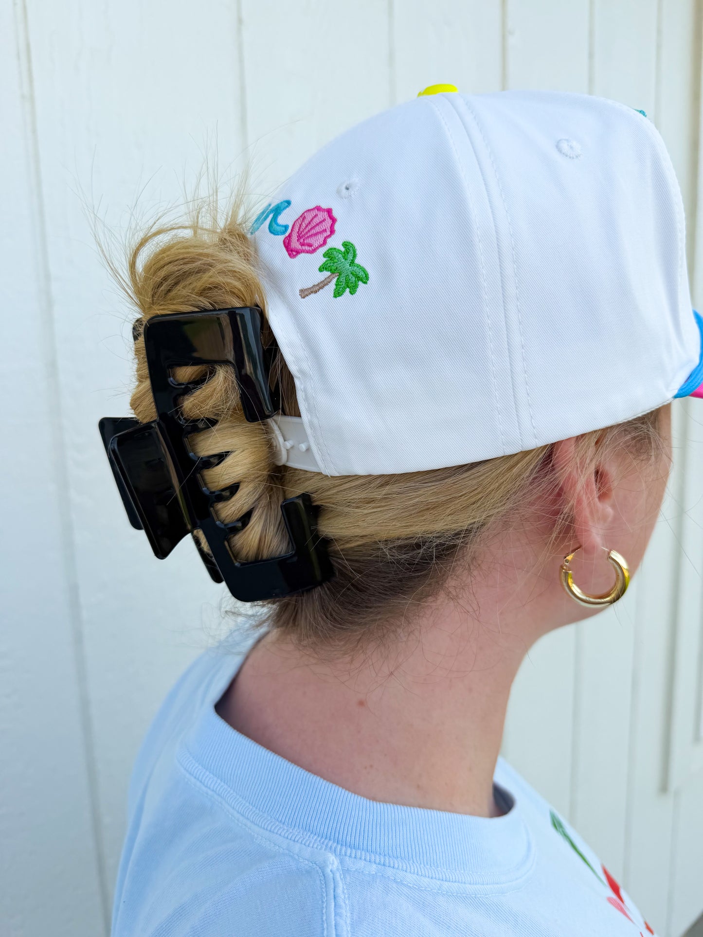 Trucker Hat Claw Clip🧢👱🏼‍♀️