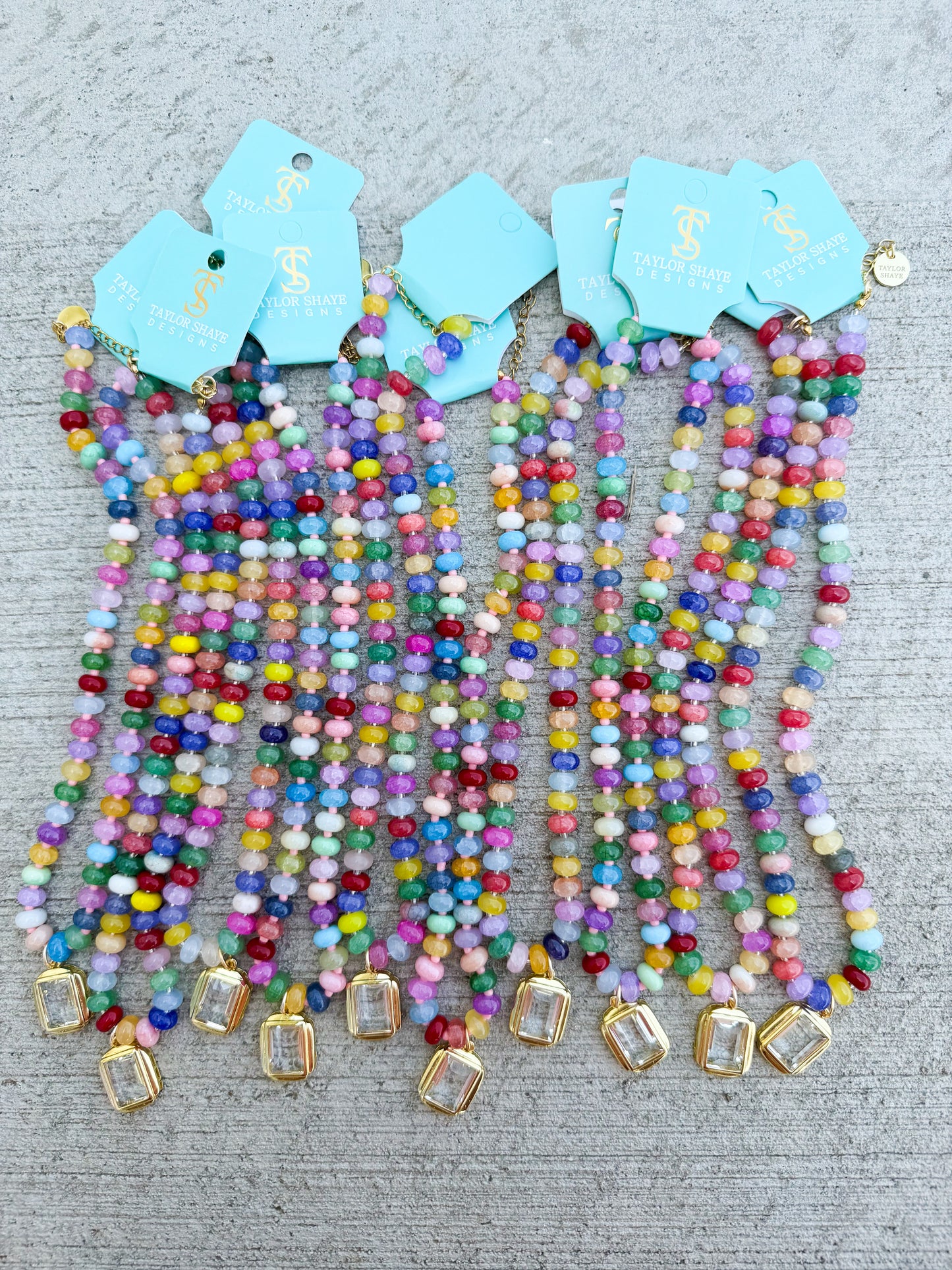 Rainbow Candy Necklace🍭