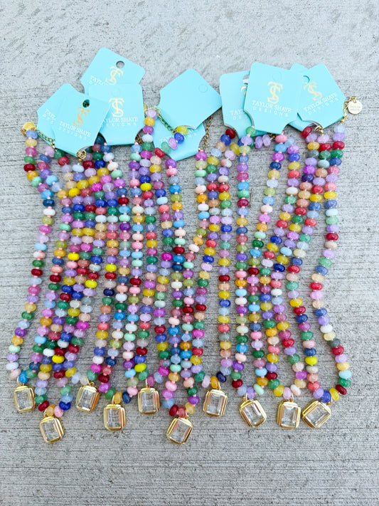 Rainbow Candy Necklace🍭