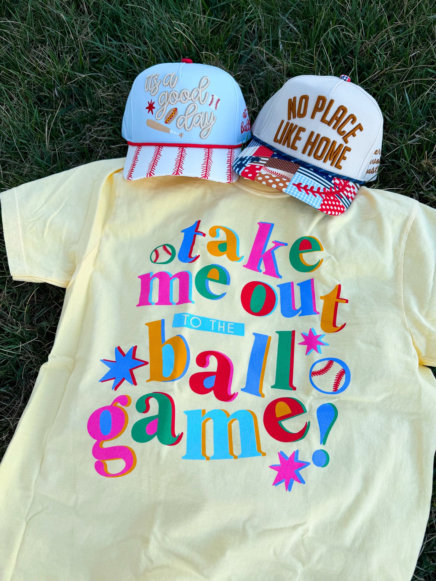 Take Me Out To The Ball Game Graphic Tee⚾️