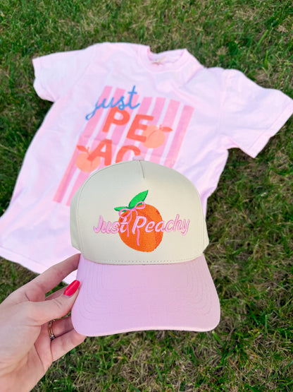 Just Peachy Trucker Hat🩷🍑