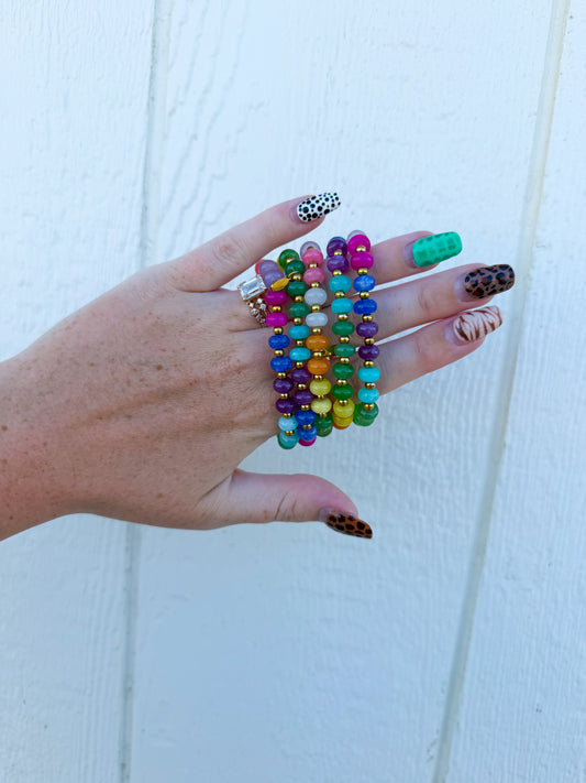 Gemstone Candy Bracelet🌈