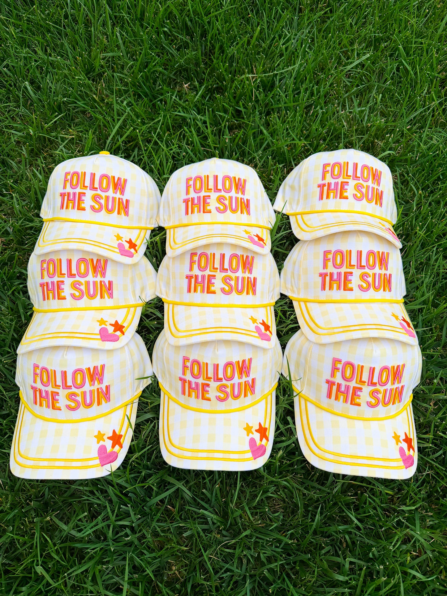 Follow The Sun Trucker Hat☀️🩷
