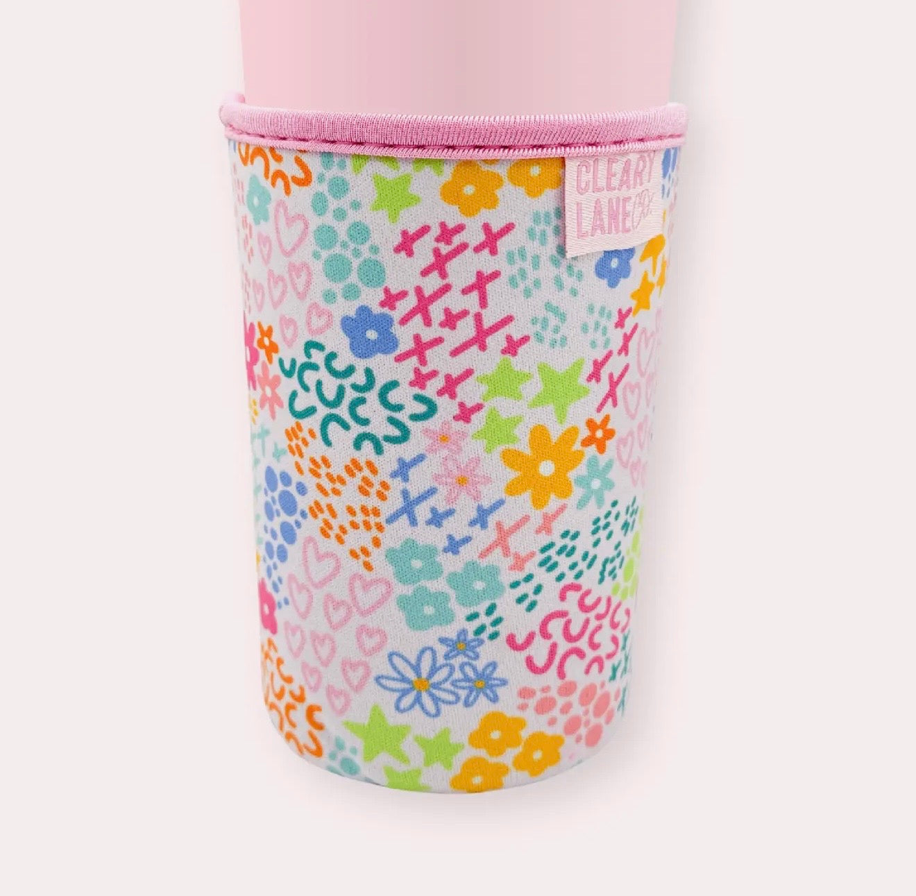 Rainbow Garden Drink Sleeve (venti/medium)