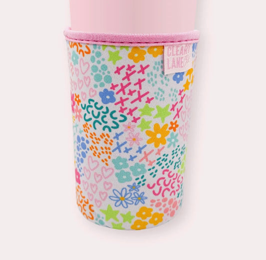Rainbow Garden Drink Sleeve (venti/medium)