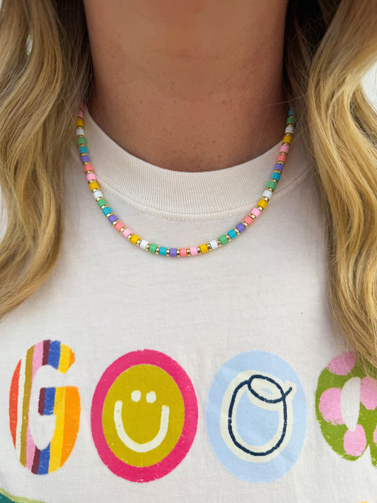 Pastel Dreams Necklace🩵💚🩷