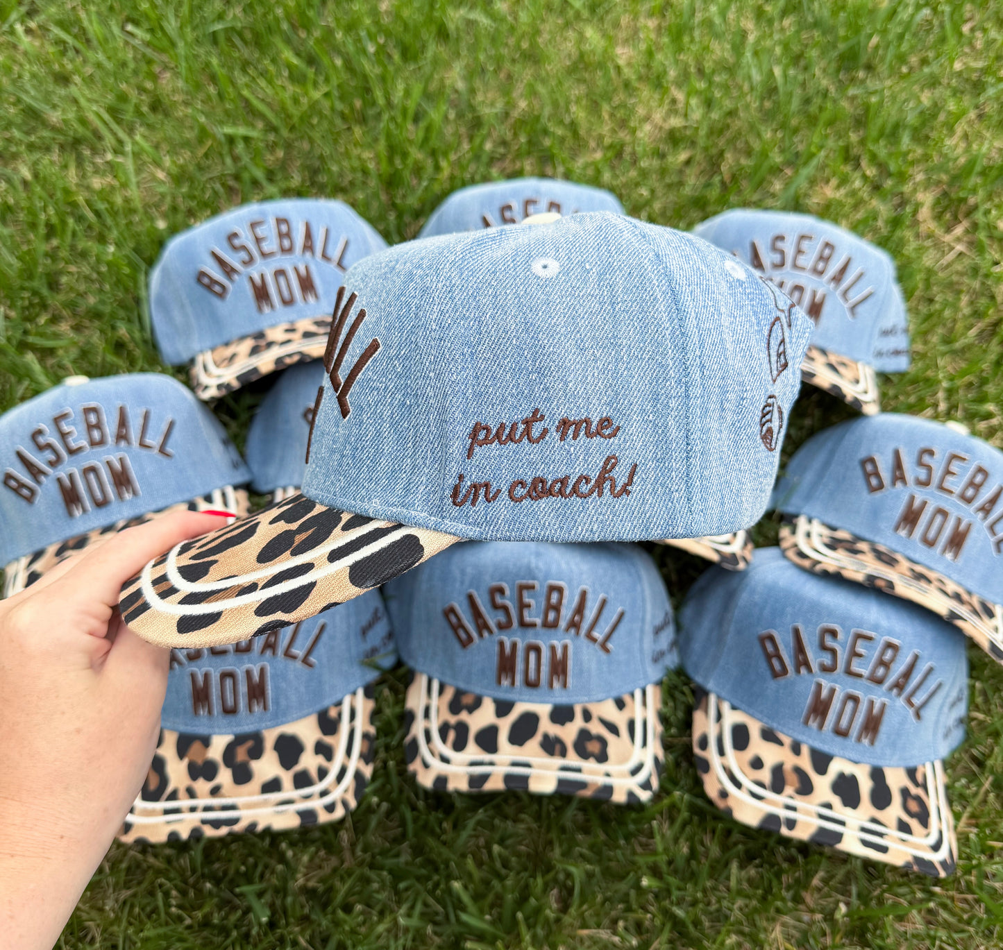 Baseball Mom Trucker Hat🧢