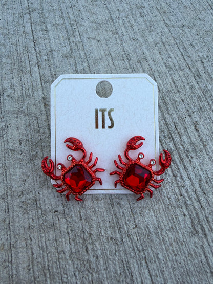 Crab Earrings🦀