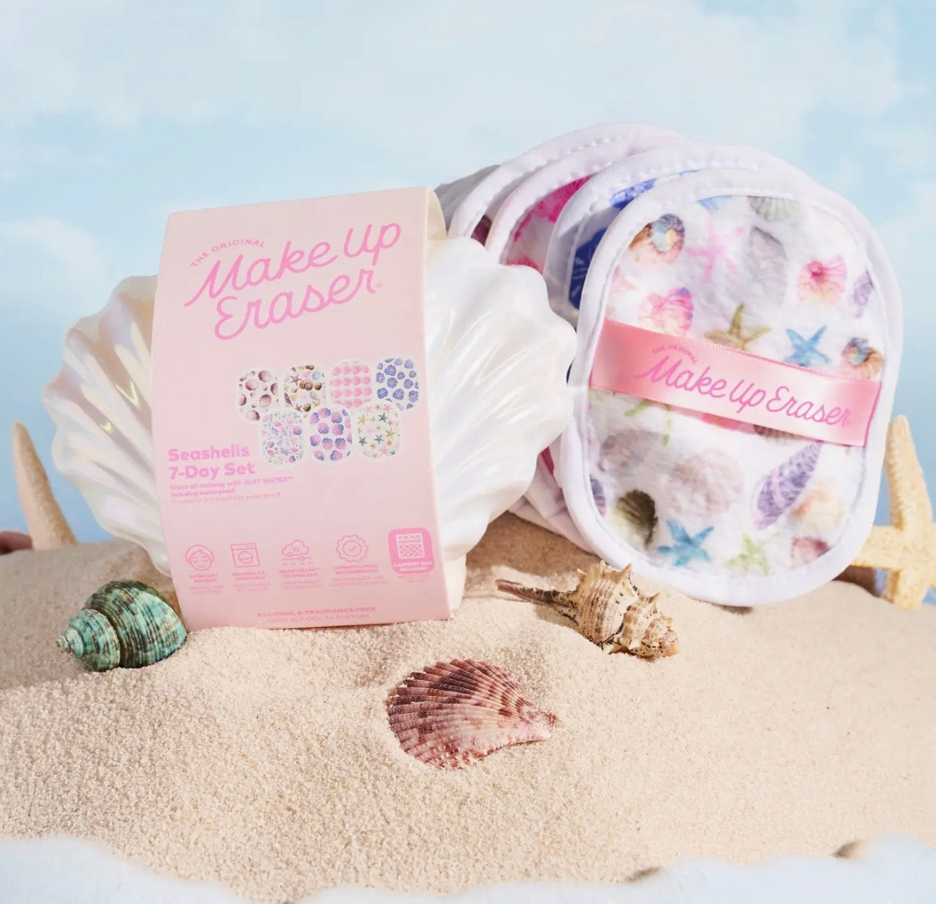 Seashell Makeup Erasers🐚