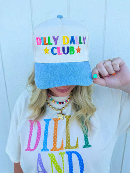 Dilly Dally Club Trucker Hat🌈