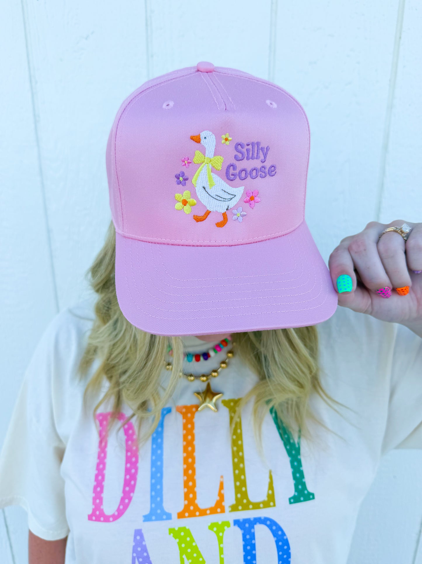 Silly Goose Trucker Hat🪿🌸
