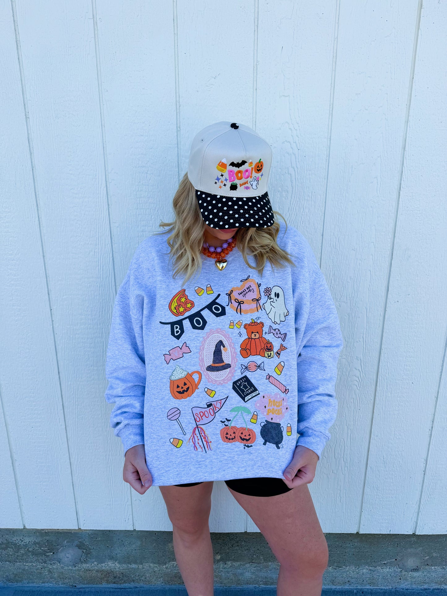 Halloween Collage Crewneck💖🎃
