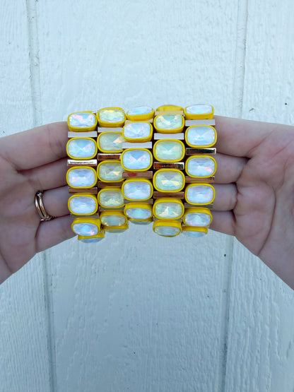 Lemon Gemstone Bracelet💛