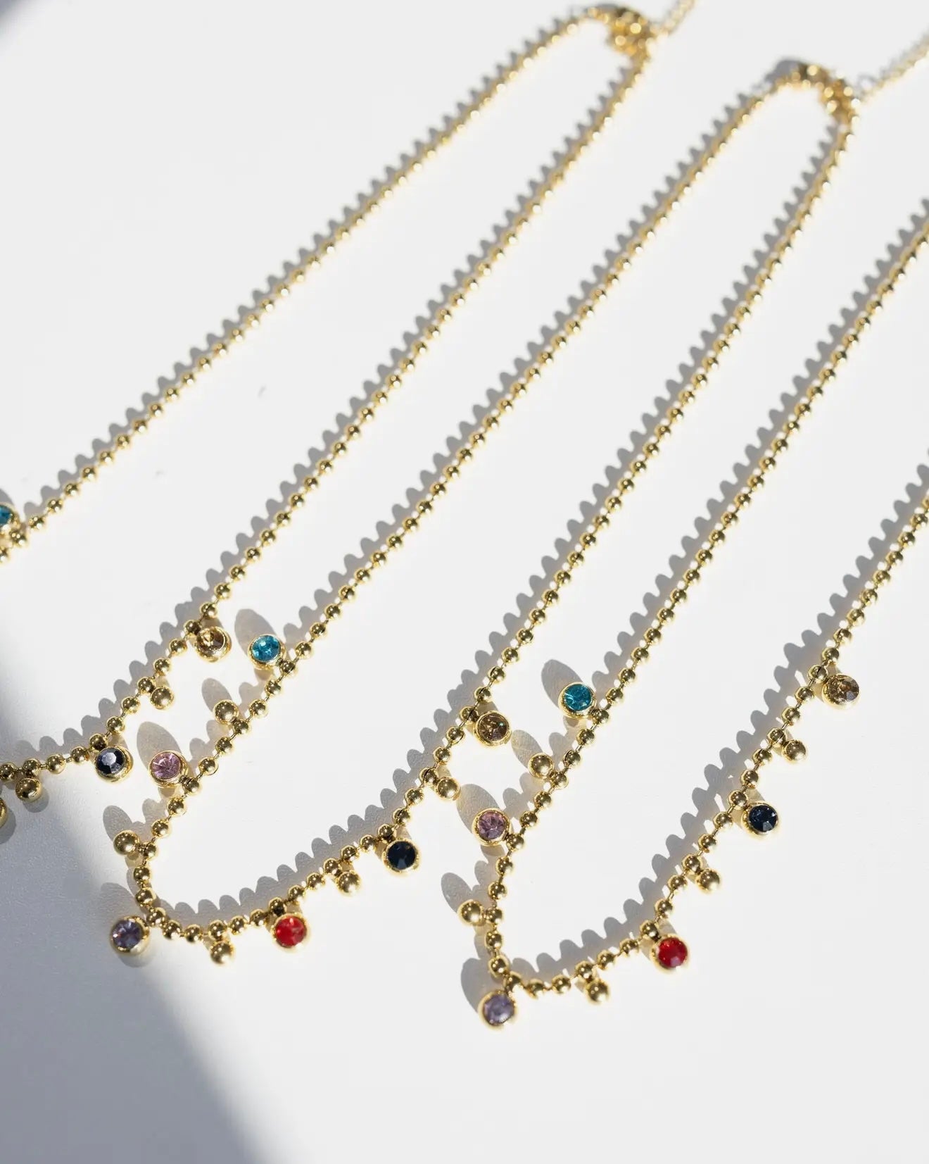 Confetti Gold Necklace🖤