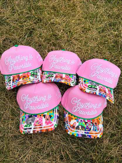 Anything is Pawsible Trucker Hat
