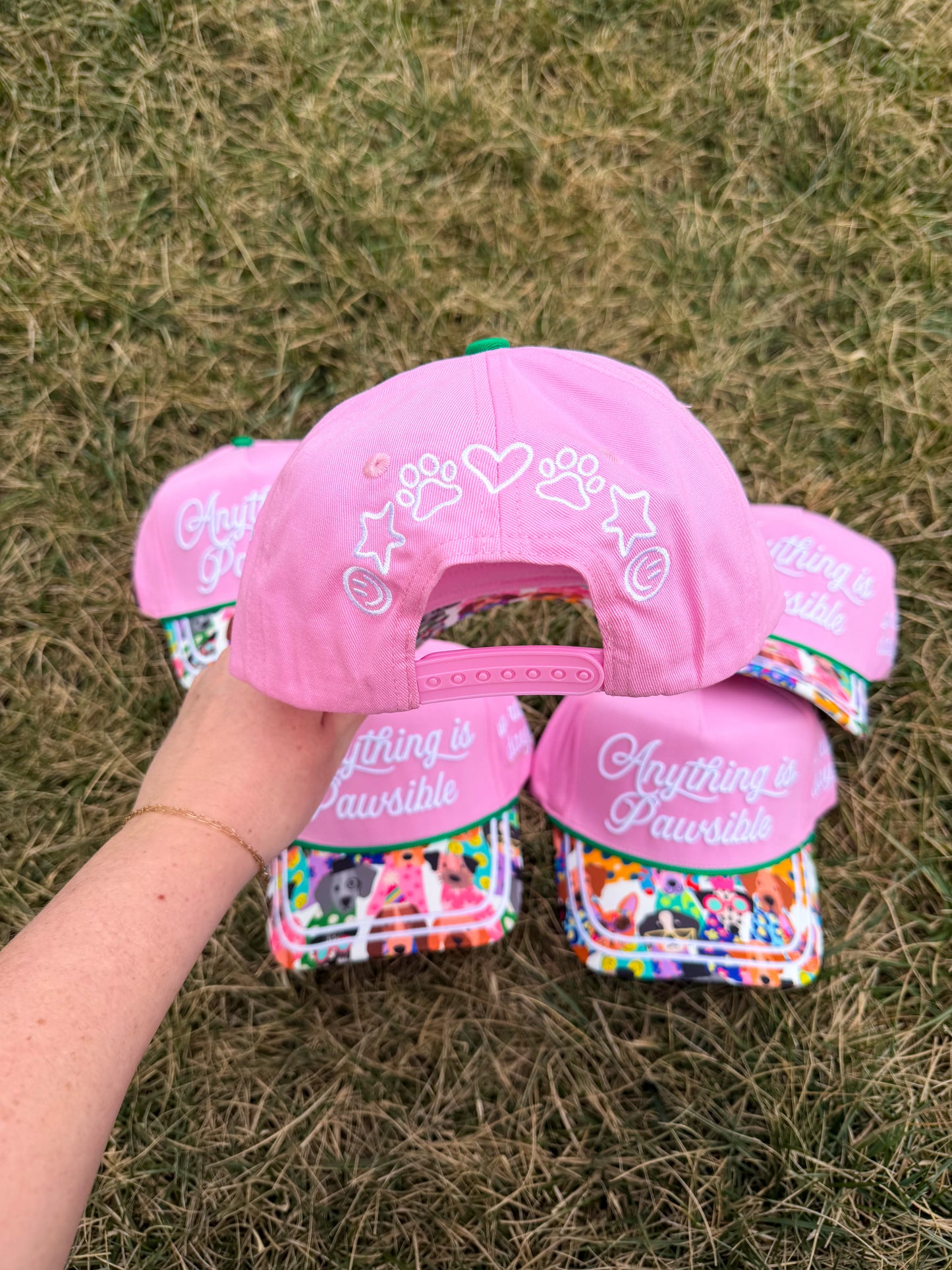 Anything is Pawsible Trucker Hat