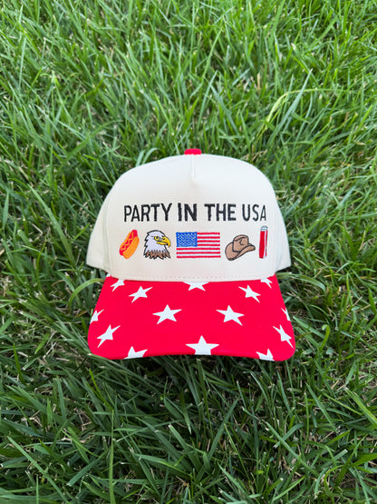 Party in USA Trucker Hat❤️