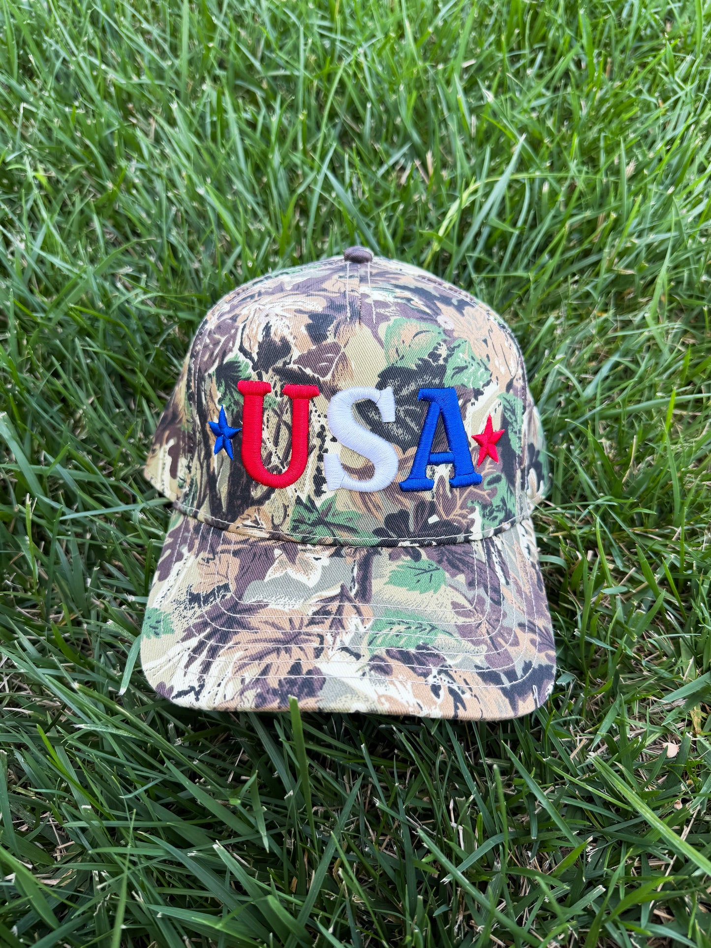 USA Camo Trucker Hat💚