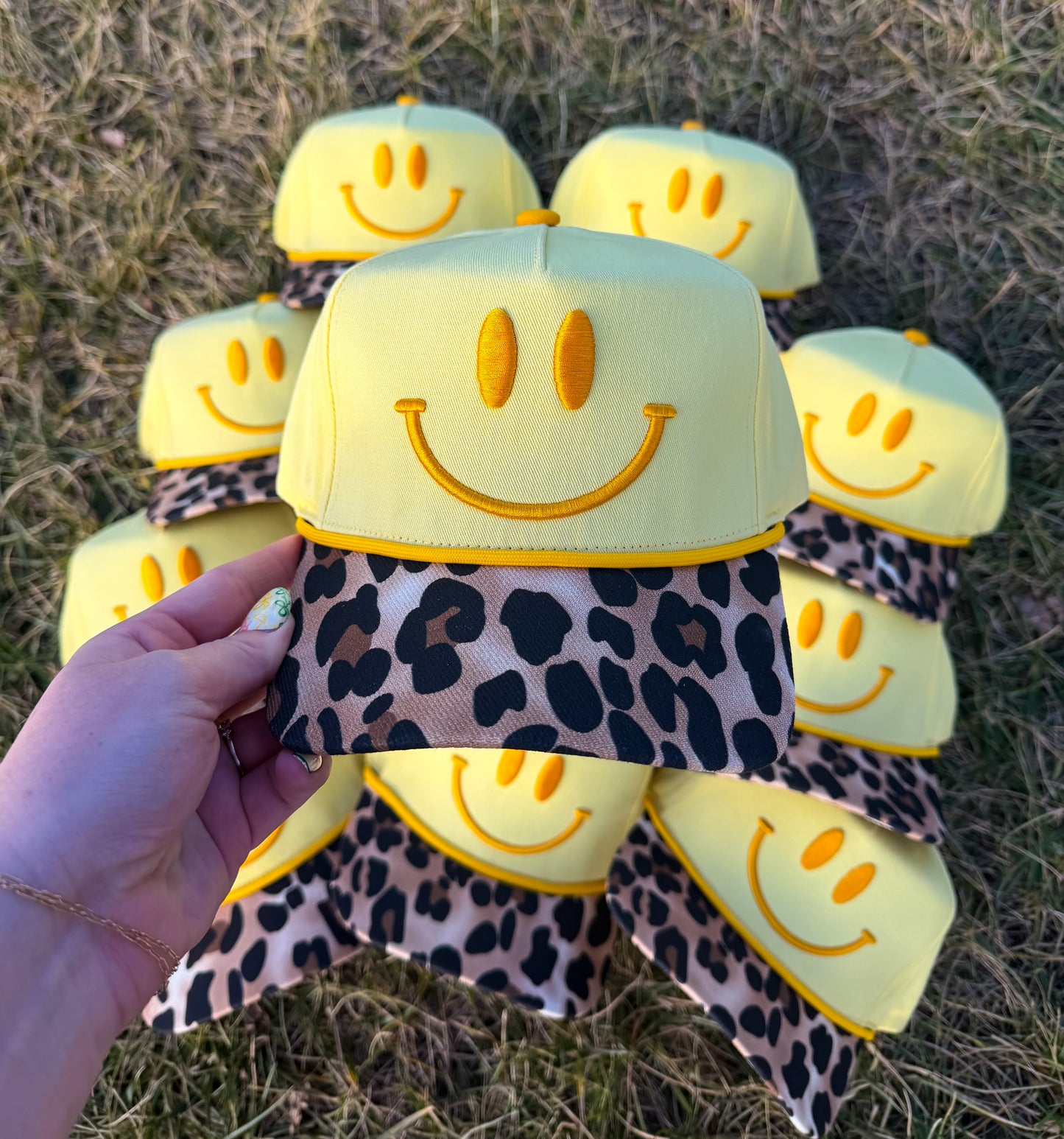 Smiley Trucker Hat
