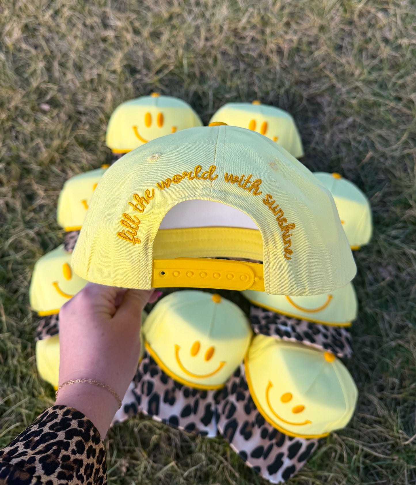 Smiley Trucker Hat