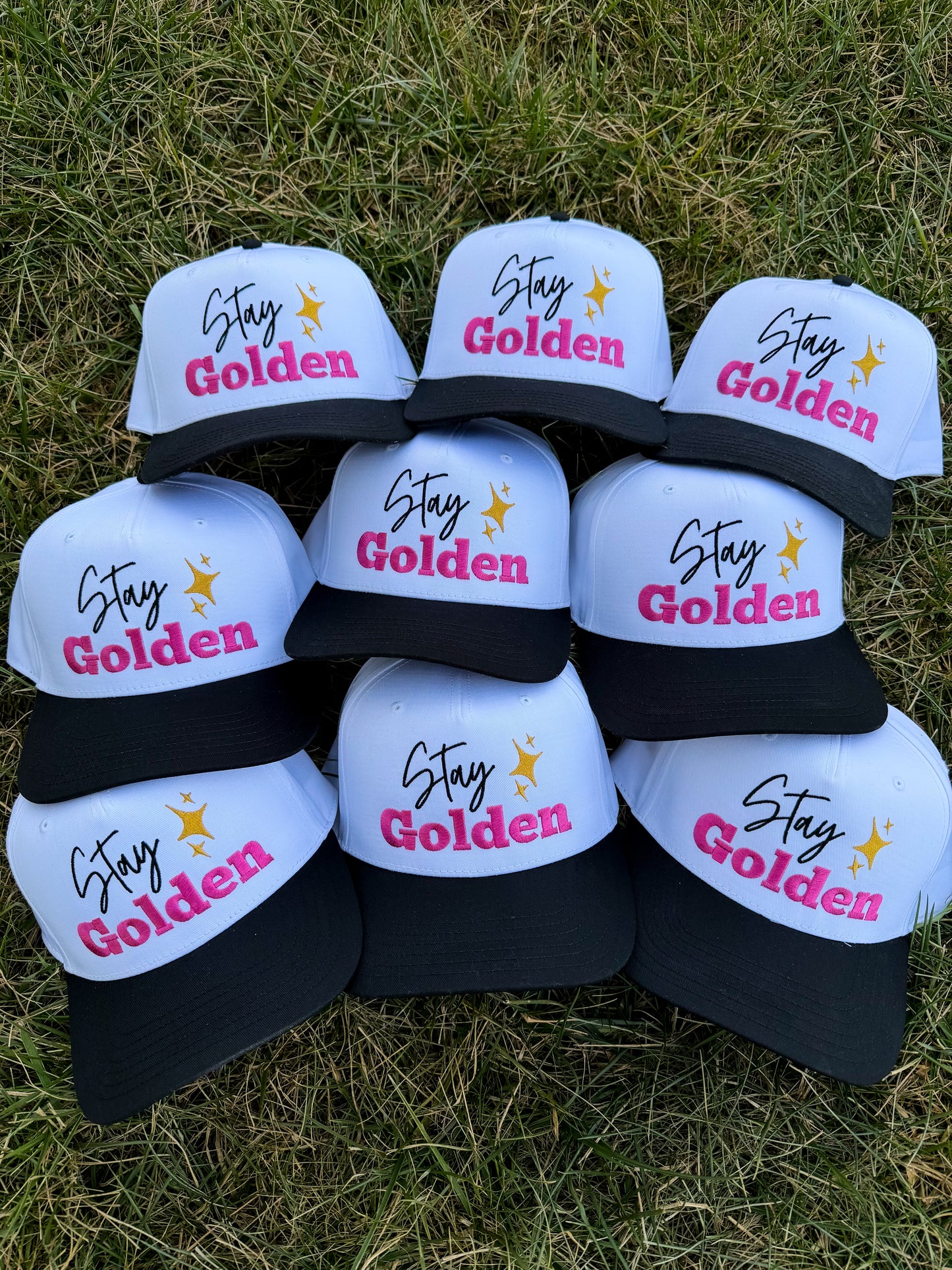 Stay Golden Trucker Hat